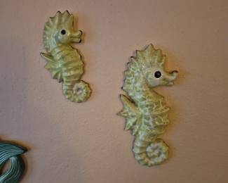 Vintage Ceramic Seahorses