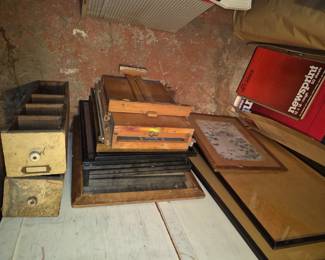 Vintage Artist Supplies