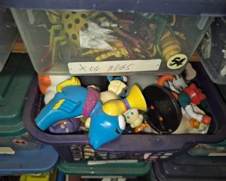 Vintage toy bugs