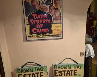 Vintage movie poster