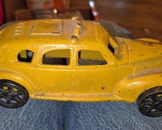 Vintage cast iron toy