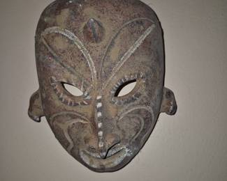 Antique African masks