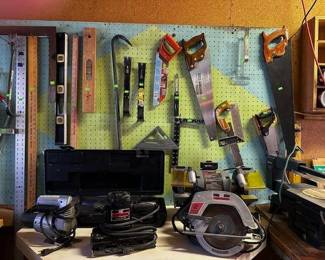 Saws Sanders Misc. Garage Tools