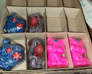 Vtg animal candles