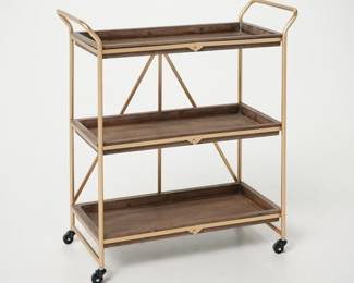Tidy And Co. Collapsible 3 Tier Multipurpose Cart