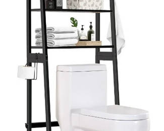 MallKing Over The Toilet Storage (Black)