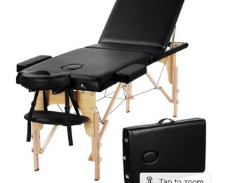 Yaheetech Black Message Table