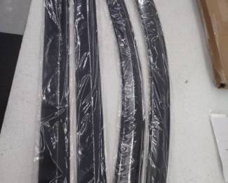 Window Rain Guard Wind Deflectors, Unknown Brand And Model
