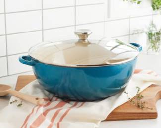 Le Creuset Cast Iron 7.5-qt Classic Chef's Oven, Marseille, Retail - $327.00