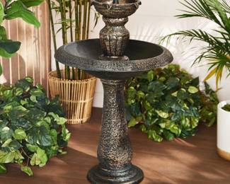 Bernini The Bolzano Plug-In 33.5in Tall Water Fountain