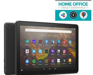 Amazon Fire 10in 32GB WiFi Tablet, Olive, Retail - $175.00