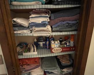 Linens and bath miscellaneous.....
