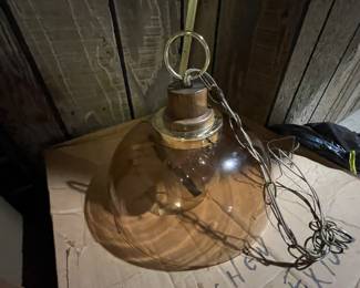 Hanging light fixture