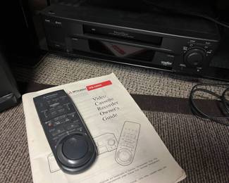 Mitsubishi video cassette recorder