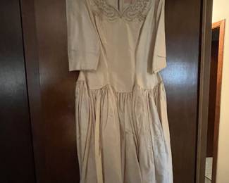Vintage bridal gown
