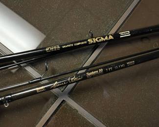 Rods and reels.....