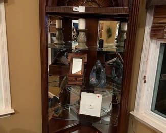 Curio with Knickknacks