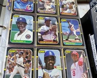 Baseball cards