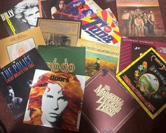 part of a few hundred record collection - Beatles, Stones, Grateful Dead, Dylan, Billy Joel, and so much more!