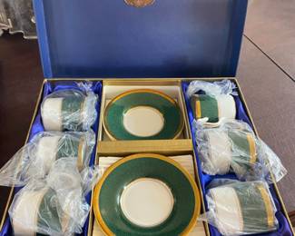 Coalport demitasse set