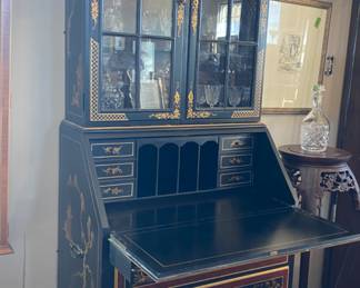 Chinoiserie secretary desk
