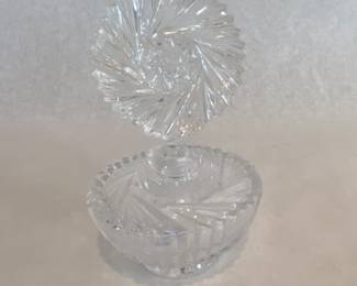 Crystal perfume bottle