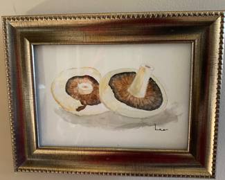 Watercolor - mushrooms