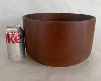 Large teak salad bowl