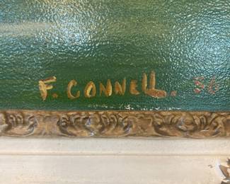 Oil painting - F. Connell