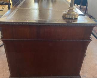 Fine mahogany executive desk