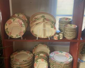 Franciscan Desert Rose china