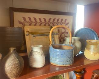 Signed pottery