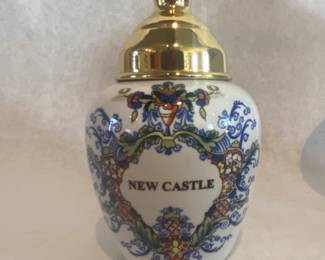 New Castle tobacco jar