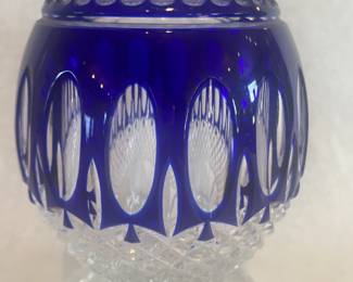 Waterford Crystal Clarendon Cobalt decanter