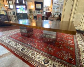 Milo Baughman for Thayer Coggin double dining table