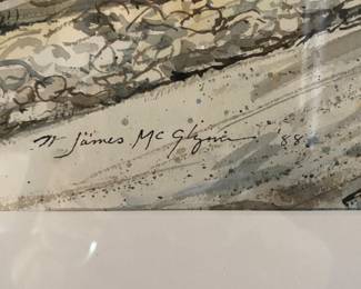 Watercolor - New Castle - W. James McGlynn