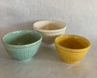 Vintage bowls