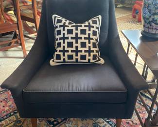 Mid-century modern upholstered chair