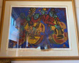 "Bass Walkin" print - Verna Hart