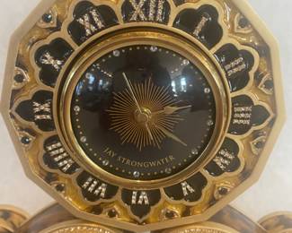 'Jay Strongwater mantle clock