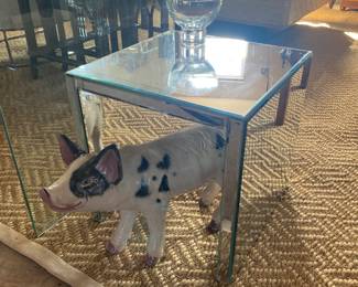 Mirror end table - one of two