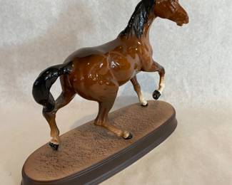 Large Beswick horse