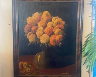 Oil painting - F. Connell