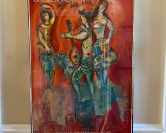1966 Chagall poster - Metropolitan Opera