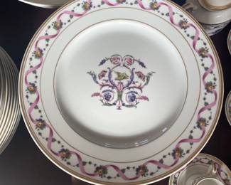 LARGE Richard Ginori china set "Rapallo" - 24 dinner plates!