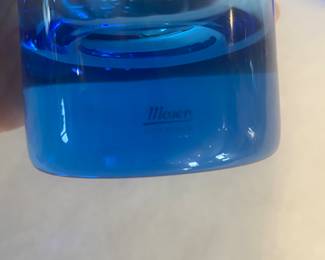 Moser whiskey highball glasses