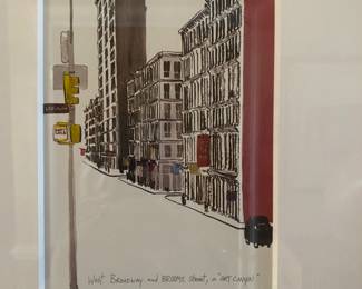 "Art Canyon" NY print