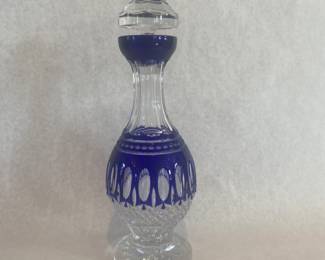 Waterford Crystal Clarendon Cobalt decanter