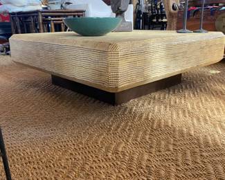 Karl Springer low cocktail table