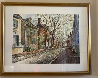 Watercolor - New Castle - W. James McGlynn